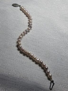 Vintage : Pink & Lavender Freshwater pearls Bracelet w/ clasp